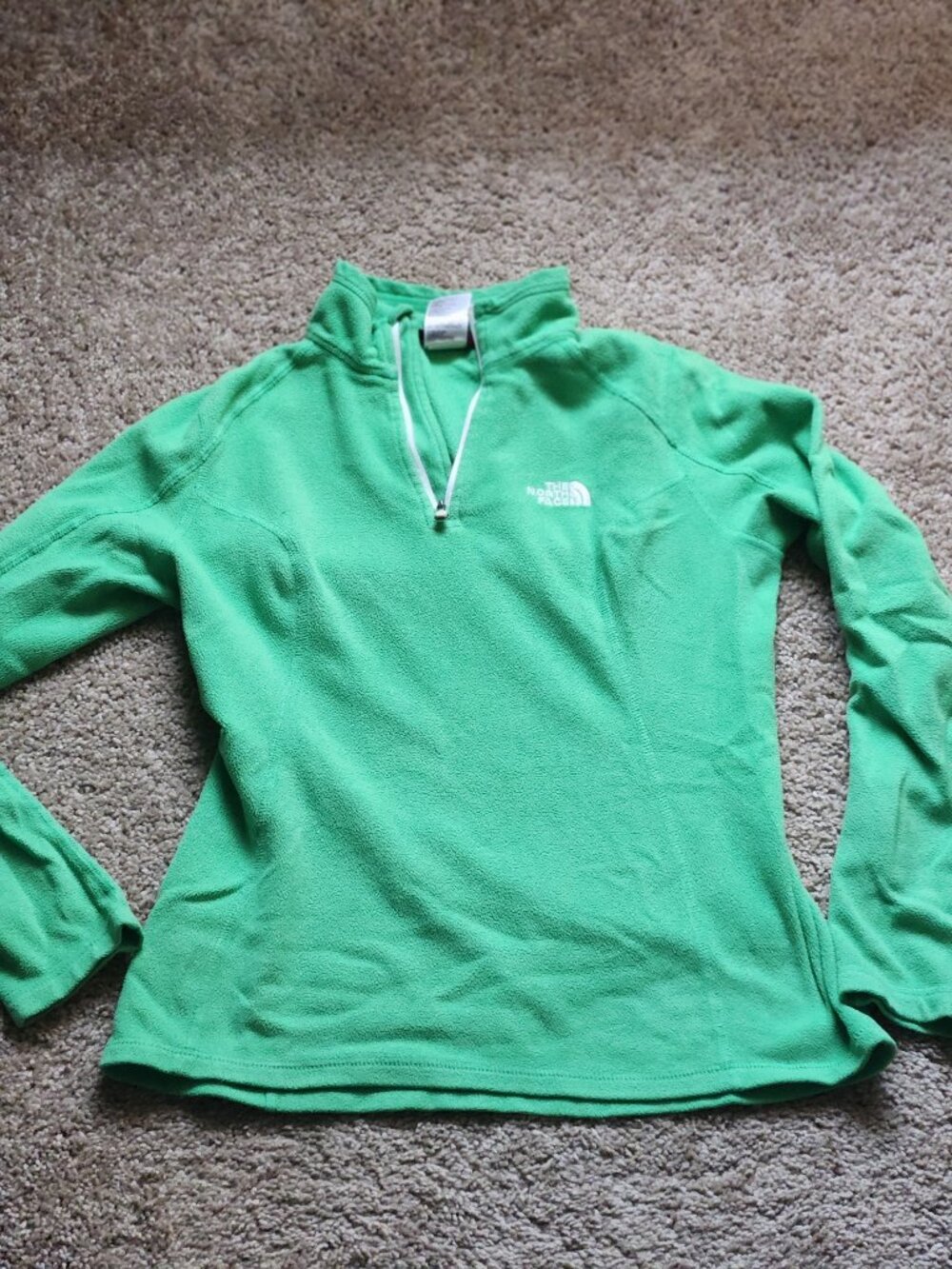 Womens North Face Quarter Zip Fleece